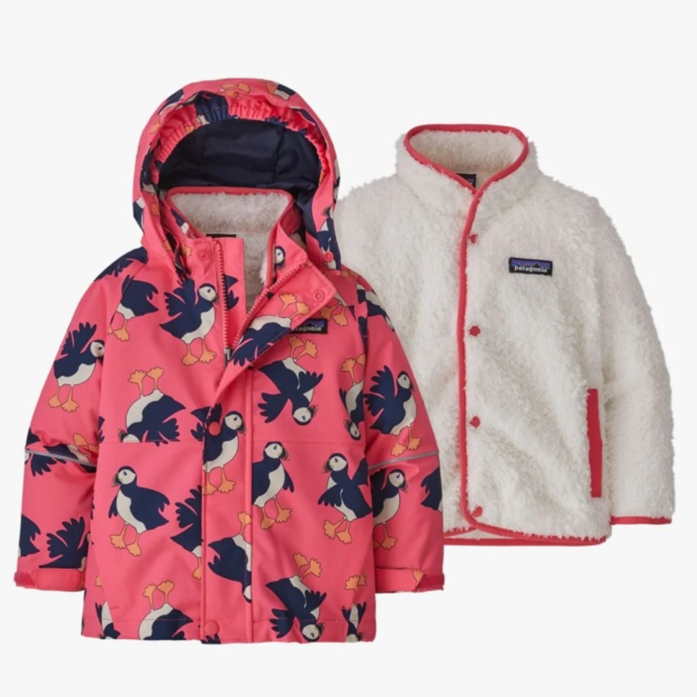 Patagonia - 3T All Seasons 3-in-1 Jacket - Puff Puff: Range Pink